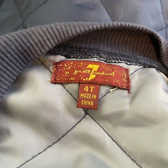 4T 7 For All Mankind Navy Vest‎ - Picture 2 of 5